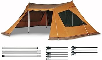 8118.スノーピーク ランドベース6 TP-606 ポール無し Amazon | スノーピーク(snow peak) タープ ランドベース6 セット